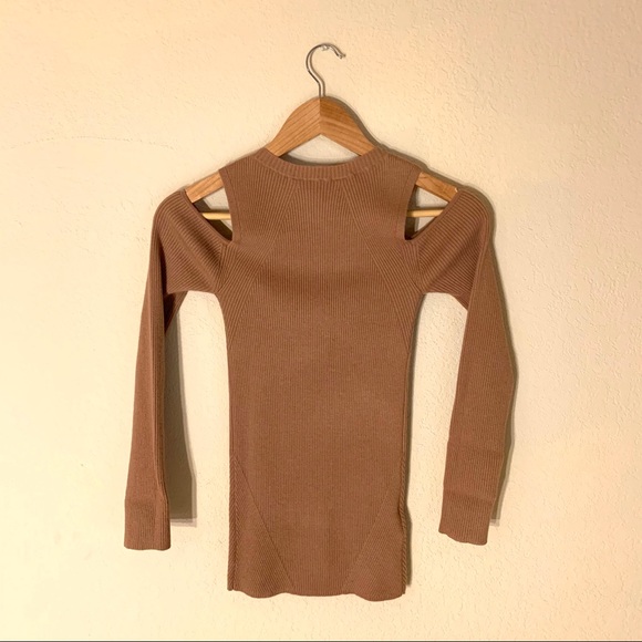 BCBGMaxAzria | Adaline Cold Shoulder Sweater - Picture 6 of 8